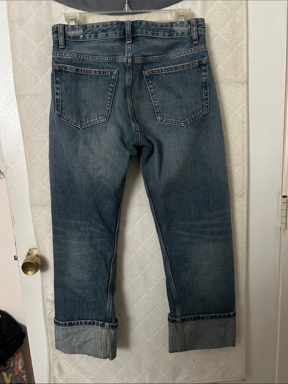 NWOT Zara Crop Cuffed Straight Jeans Size 2- Run large! - Picture 6 of 6